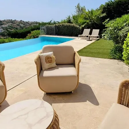 4p Avec Piscine Privée Proche De La Sainte-Maxime